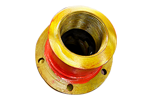 Conical breaker spindle nut