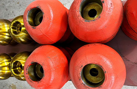 多缸圆锥破锥头